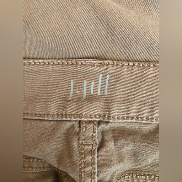 J.Jill Straight Slim Boyfriend Brown Pants Size 14 - Picture 8 of 9